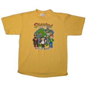 Vintage Dollywood Dream Forest Childrens Shirt Size Youth Large 14/16 Dolly